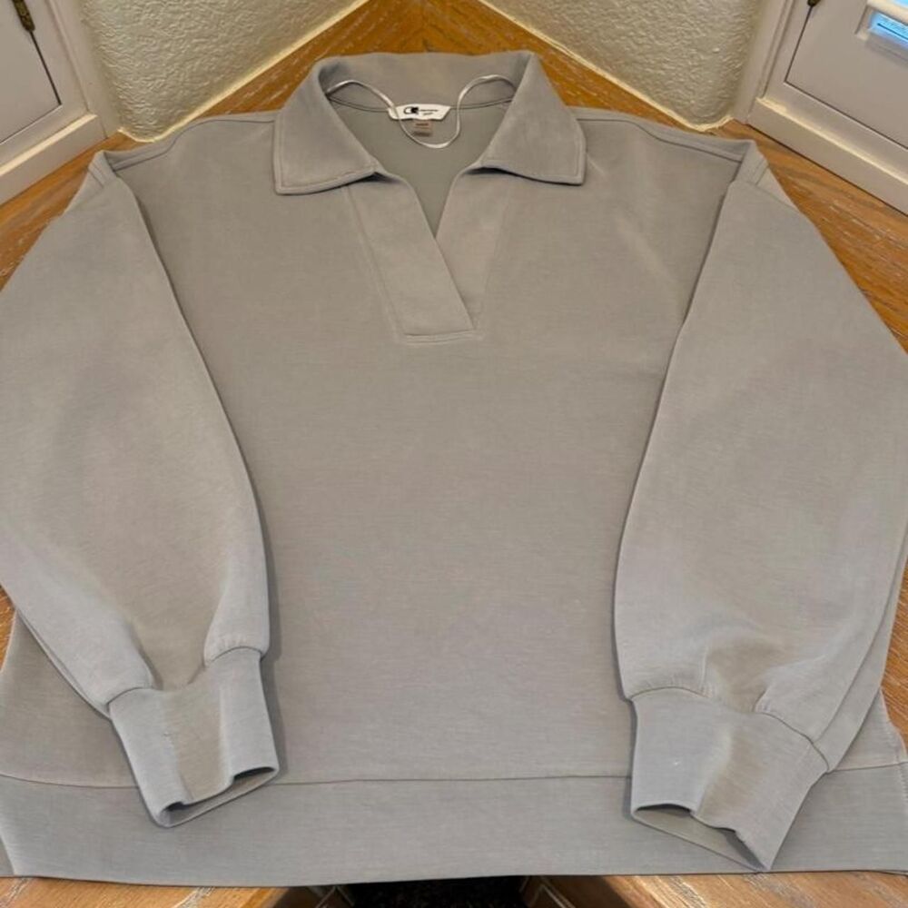Cable & Gauge Sport Gray Pullover Sweatshirt